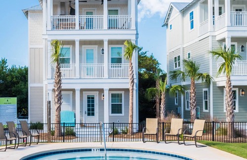 Inlet Beach Casa | Lado de la playa de 30A, a 5 minutos a pie de la playa ... Al lado de Rosemary. Críticas perfectas!
