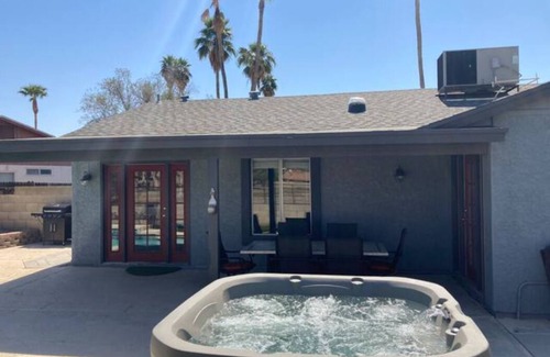 Villa De Paz Casa | Heated Pool, Hot Tub, Golf, Private Putting Green, Backyard Retreat!