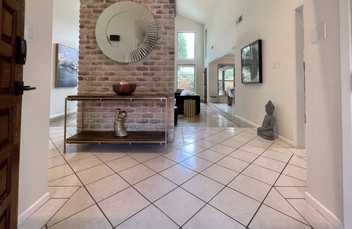 Hidden Forest Casa | Heated pool & hot tub close to six flags! - New Listing