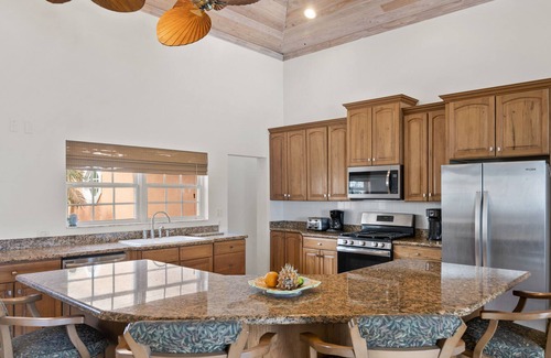 Farmer's Hill Casa | SWIM-UP POOL BAR w/ grill on Sandy, Secluded Beach Front! 2-Acre Palm Paradise!