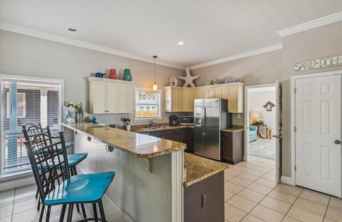 Village of Sugar Beach Casa | Heated Private Pool 30A Rental 'Seagrove Escape' Just Steps to Seagrove Beach!