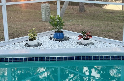 Crescent Lakes Casa | Piscina con calentador, Sala de juego, 13 millas de Disney