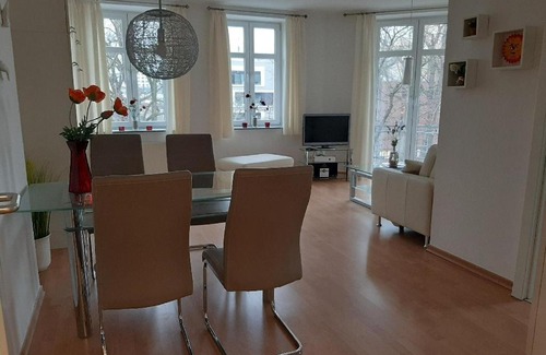 Warnemuende Apartamento | Heinrich-Heine-Straße App 09 - Parkblick