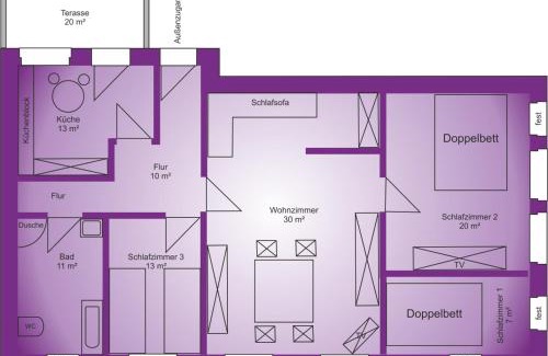 Walternienburg Casa | Heinrich's Pension & Ferienwohnungen