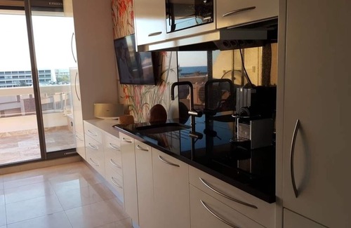 Naturist Village Apartamento | Heliopolis Cap d'Agde Naturiste Sea View with Air Conditioning, WI-FI, Parking