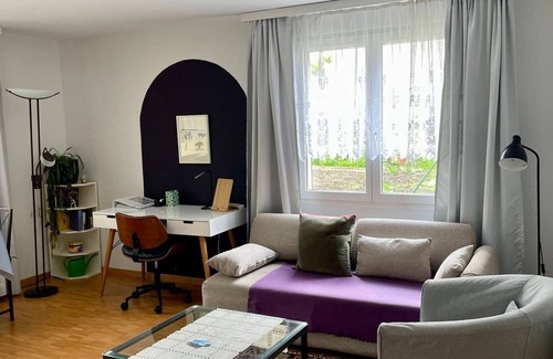 Bad Zurzach Apartamento | Helle Gartenwohnung mit Sitzplatz