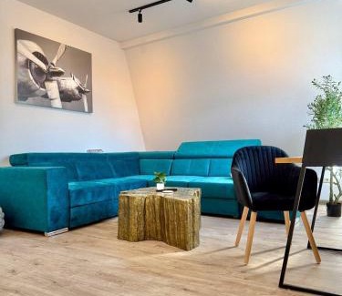 Burgeresch Apartamento | Helles Ferienhaus super zentral mit gratis Stellplätzen N162