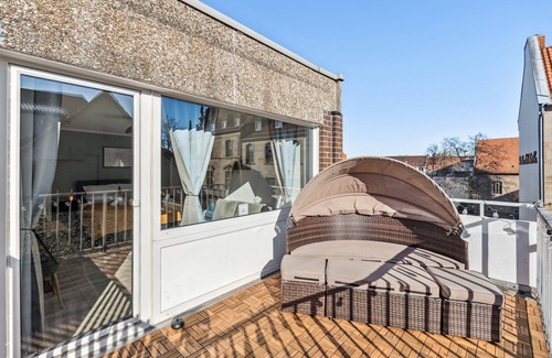 Braunschweig City Center Apartamento | Hellohome I Cosy City Studio with large Rooftop Terrace & Parking Space