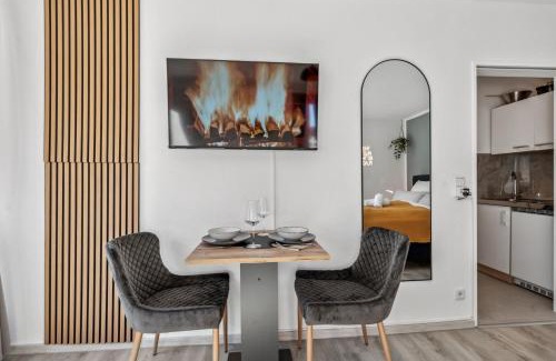 Braunschweig City Center Apartamento | Hellohome I Gemütliches City Studio mit großer Dachterrasse & Parkplatz