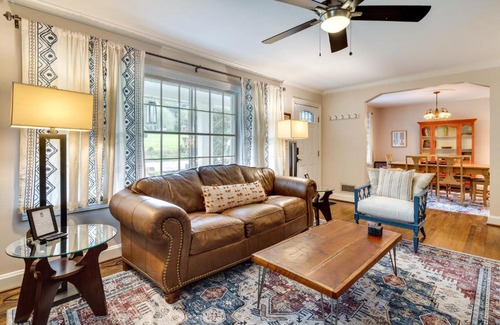 Druid Hills Casa | Hendersonville Haven with Fire Pit, Grill, Deck!