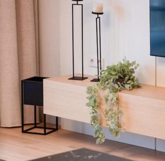 Cessange Apartamento | Henry's Appt with a private Suite 414 - Shared kitchen