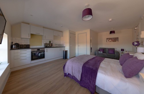 Hereford Apartamento | HEREFORD CITY CENTRE – Apartment 10: Modern 1-Bed in City Centre, Sleeps 2