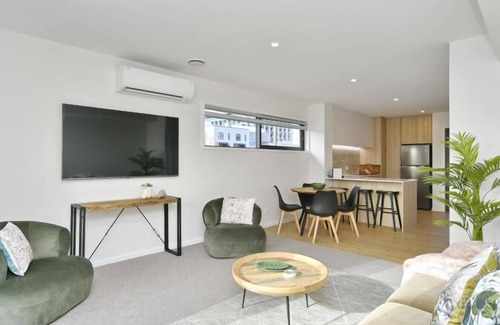 Christchurch City Centre Apartamento | Hereford St Apartment-Modern Urban Retreat in Christchurch City