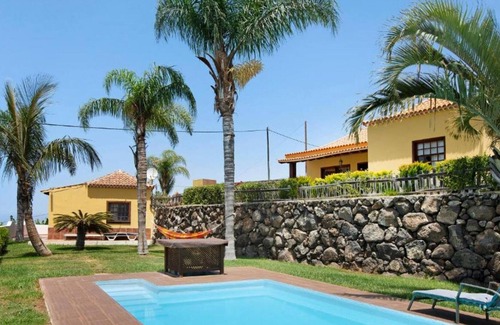 Tijarafe Cabaña | Hermosa casa con piscina privada,Wifi,vista al Mar