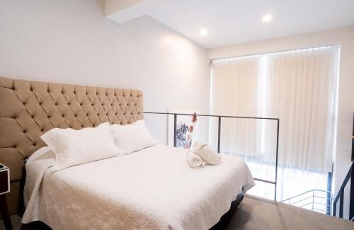 Zapopan Apartamento | Hermoso Loft Doble Altura, Zona Andares, Alberca y Gym