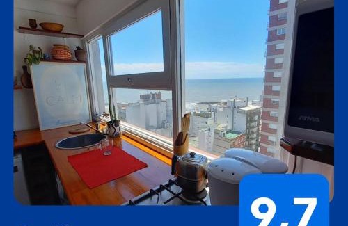 La Perla Apartamento | Hermoso monoambiente con vista al mar en La Perla , Mar del Plata