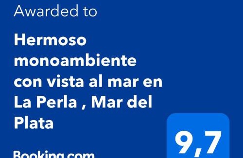 La Perla Apartamento | Hermoso monoambiente con vista al mar en La Perla , Mar del Plata