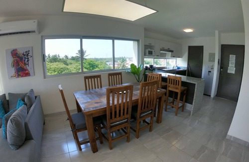 Boca del Rio Casa | Hermoso Penthouse al pie del rio y manglar 3BD PH