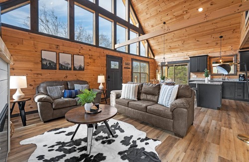 Sevierville Cabina | HGTV Pet Friendly | Hot Tub & Arcade Game Zone
