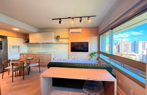 Menino Deus Apartamento | Loft de Alto Nivel: Sofisticación y Ubicación Privilegiada en Porto Alegre