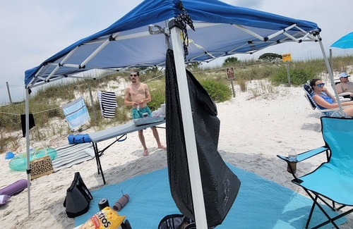 Orange Beach Cabaña | Hide-a-way in orange beach Pool, walking to restaurants, bay access