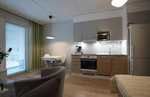 Tapiola Apartamento | Hieno yksiö Tapiolan urheilupuistossa.