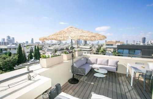 Tel Aviv City Center Apartamento | High End 3BD TLV Rooftop Duplex