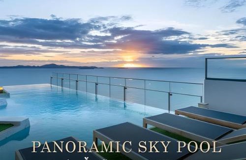 Pratumnak Hill Apartamento | High Floor Beachfront 1 BR Condo with Scenic View