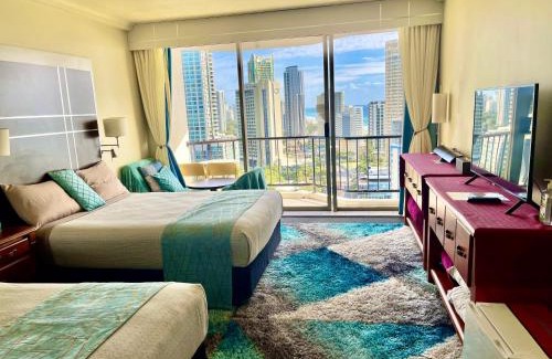 Surfers Paradise Apartamento | High Floor Ocean View at Surfers Paradise - Hotel Studio
