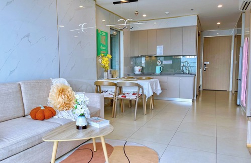 Vung Tau Apartamento | High floor Sea View - 100 meters from the beach and free swimming pool