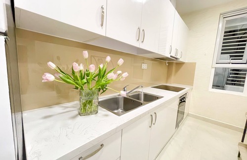 Ben Nghe Apartamento | High Quality Apartment Saigon Mia With 2 Bedrooms, 2wc, 1 Living Room 1kitchen