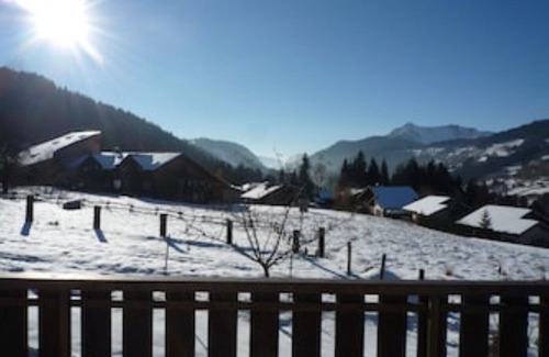 Les Gets Apartamento | High quality apartment very close to ski slopes with stunning views