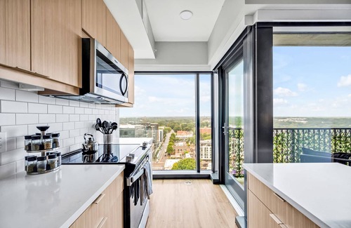 Glenwood South Apartamento | High-rise Apt Raleigh Free Parking Sunset View 2