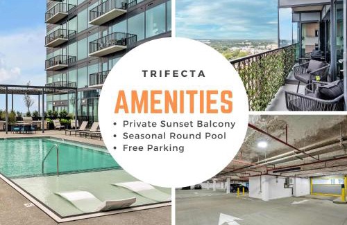 Glenwood South Apartamento | High-Rise Apt Raleigh Free Parking & Sunset View 1