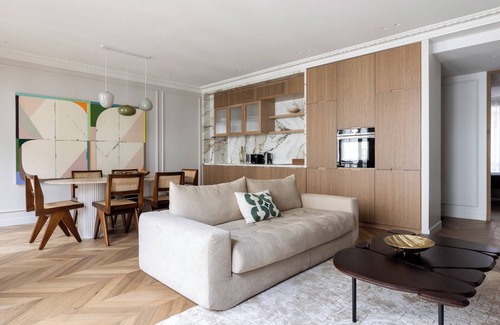 Quartier Sainte-Avoye Apartamento | HIGHSTAY - Luxury Serviced Apartments - Centre Pompidou Museum
