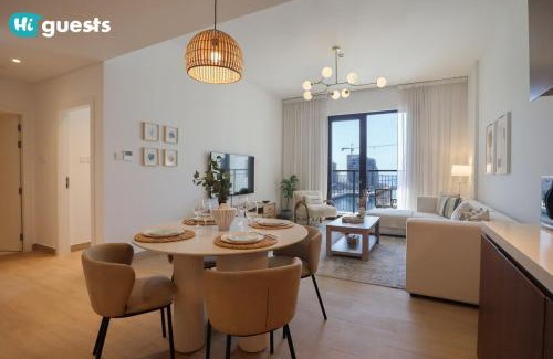Dubai Apartamento | HiGuests - Elegant 1BR Retreat with Sea View in La Rive