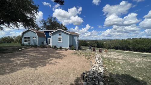 Oatmeal Casa | Hill Country Highland's Bluebonnet Cottage