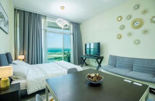 Al Sufouh 1 Apartamento | Hilliana Tower - Cozy Studio with Sea View
