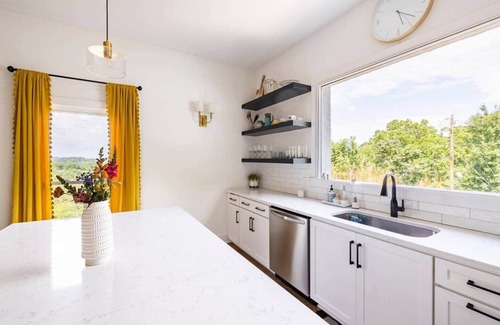 Dickerson Road Casa | Hilltop Colonial with views, hot tub & pool