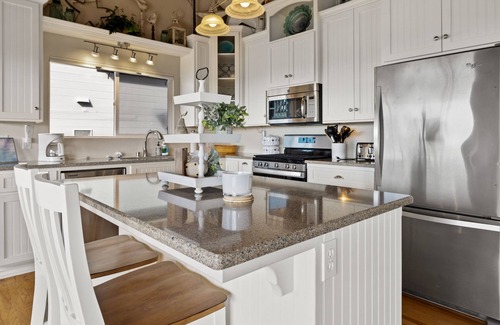 Morro Bay Casa | Hilltop Haven with panoramic views of Morro Bay Rock & Pacific Ocean with deck