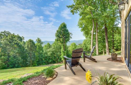 Lynn Casa | Hilltop Home with Hot Tub and Views Blue Ridge Mtn