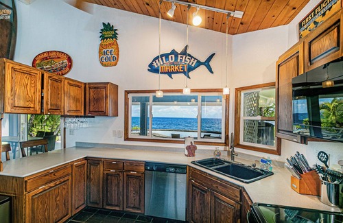 Kapoho Casa | Hilo Shangrila - Oceanfront, Pool and Hot Tub Private Vacation Rental