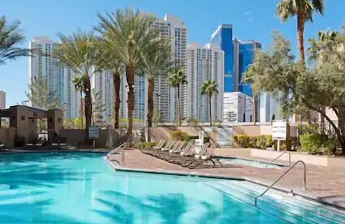 Las Vegas Condominio | Hilton Grand Vacations Club on Paradise - 2 Bedroom