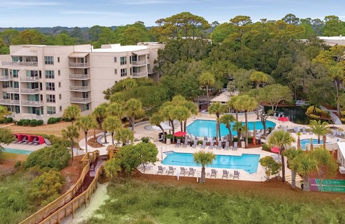 Oceanside Villa | Hilton Head Island-Marriott Monarch Villa-Private Beach! Beautiful Scenic Resort