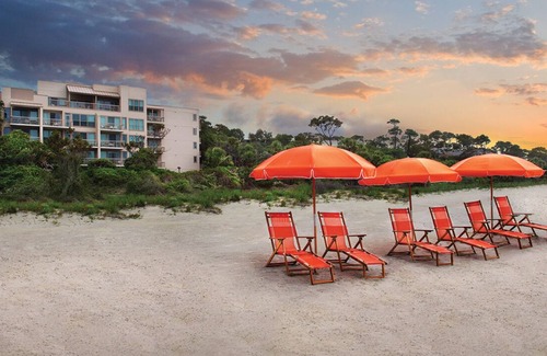 Oceanside Villa | Hilton Head Island-Marriott Monarch Villa-Private Beach! Beautiful Scenic Resort