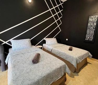 Kuala Berang Casa | HIPSTER STUDIO at Kuala Berang for 2Pax -Free Netflix & Wifi