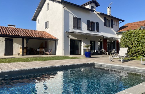 Biarritz Casa | Casa familiar 8p Terraza sur y jardín -10% 2da semana -20% 3a semana