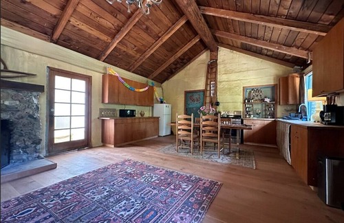 Topanga Casa | Historic 1914 Stone Cabin + Private Trails & Creek