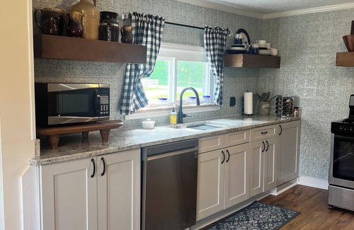 Cheatham County Otro | Historic Farmhouse w Pond/Firepit/porch swing/Horses near Nashville