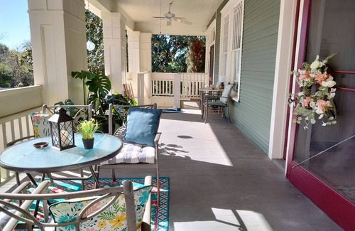 Brenham Casa | Histórico Holle House, segundo piso en hermosa casa, a minutos del centro